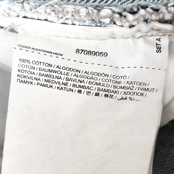 Mango Paneled Dual Denim Skirt - Picture 7 of 11